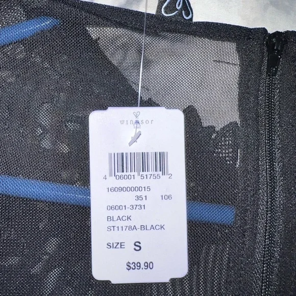 Black lace mesh bodysuit - Picture 7 of 7